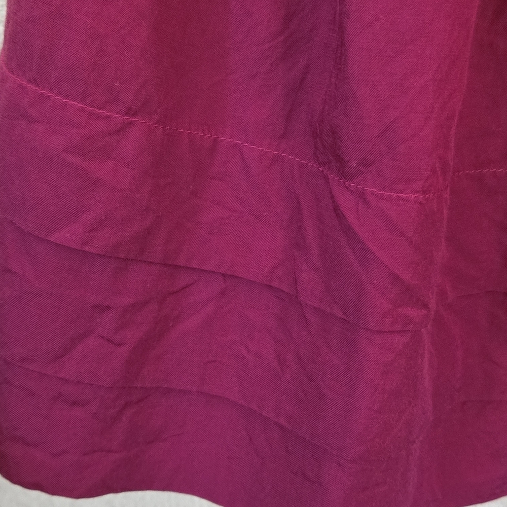 Gap Raspberry Tiered Ruffled Dress. - Picture 8 of 10